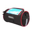 ROSWHEEL Ciclismo Bicicleta Plegable Bicicleta Manillar delantero Cesta Bolsa de PVC transparente para mapa al aire libre