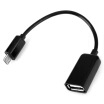 USB20 Hembra A Micro USB Macho OTG Cable 16cm