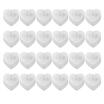 24pcs Heart Shape LED Candles Battery Powered Flameless Tea Lights Decor 24pcs Heart Shape LED Candles Battery Powered Flameless Tea Lights Decor