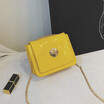 NovelTeez 2018 new bag female tide Korean version of the patent leather chain fashion wild shoulder bag diagonal small square bag