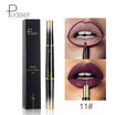 Pudaier 2 in 1 16 Color New Double Ended Sexy Lasting Matte Lipstick Waterproof Lipliner Lipstick Pencil