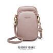 Korean version of the pure womens one-shoulder phone bag stylish simple slant cross bag