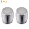 Golden field D55 TWS Bluetooth audio light&convenient subwoofer one button interconnection mini steel cannon outdoor stereo Bluetooth speaker silver