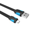 Cable Plano USB20 A Macho A Micro B Macho