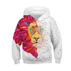 AOWOFS new 3D digital printing Plus size mens hoodies parent-child pullover Kids sweater womens hoodie QYDM406-TZ041