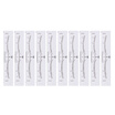 10Pcs Eyebrow Measurement Ruler Sticker