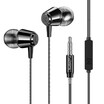Bass Sound Earphone In-Ear Sport Earphones with mic for xiaomi i-Phone Samsung Headset Black