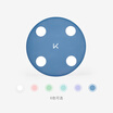 Ocean Blue Keep Intelligent Body Fat Scale Household Weight Scale Health APP Electronic Scale Wifi Connection