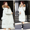 Winter 2018 new womens dress Korean version of long style winter coat down cotton winter coat womens fashion cotton padded jacke