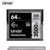 Lexar 64GB reads 525MBs writes 445MBs CFast 20 memory card 3500x VPG-130 for HD cameras