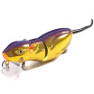 5pcs 6cm 10g Señuelos De Ratón Articulados De Pesca Baja Señuelos Duros Artificiales Señuelos Swimbait Crankbait Con Anzuelo Triple