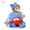 Baby Dolls 21in Reborn Baby Rebirth Doll Kids Gift Cloth Material Body Educational Toy C9I3D8L9