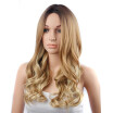 Amazing Star Full Cap Wig Brazilian Synthetic Hair Lace Wig 150 Density Lemi Color T427613 Ombre Color Wigs for Women