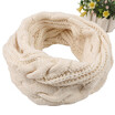 Ladies Women Winter Knitted Crochet Long Snood Tube Scarf Shawl