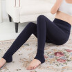 200g autumn winter velvet thickened pearly leggings for women look thin&wear step warm pants seamless whole pants D002