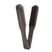 Straightening Comb Double Sided Brush Clamp Hair Hairdressing Natural Bristle Hair Comb Hairstylig Tool