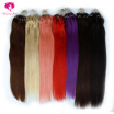 Amazing Star Mink Brazilian Virgin Hair Straight Micro Loop Hair Extensions Good Quality Human Hair Weave Cheap Price 1B Color