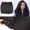 4 Pcs Yaki Straight Hair Indian Virgin Hair Long Yaki Hair