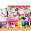 ZHIGAO color clay New 24 color 3D clay mold set Transportation theme boy plasticine toy kk-9011