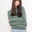City Plus CITYPLUS 2017 Winter New Literature Women&39s College Wind round collar package core yarn sweater wild long-sleeved sleeve sweater CWYC17T165 apricot
