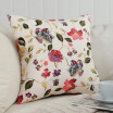 FOOJO pillow with core sofa bed head office chair waist cushions nap pillow 45 45cm flower language