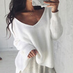 Women Casual Long Sleeve Loose Tops Knitted Sweater Cardigan Coat Outwear US