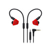 Audio-technica ATH-LS50iS double-acting cell phone with earphone in-line earphone red