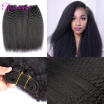 8A Indian Virgin Human Hair Wave Yaki Wave Hair Weaving 3 bundles Deal