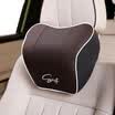 Fast car headrest car neck pillow pillow cervical vertebra memory cotton car massage comfortable pillow lumbar four seasons car supplies Athens headrest - dark coffee color 1