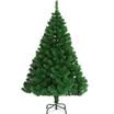 Qingwei Christmas naked pine tree PVC encryption model 150cm