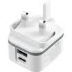 Etman Type-C mobile phone charging head travel charger multi-port USB British standard British British Singapore Hong Kong Maldives tourism socket