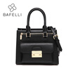 BAFELLI handbags split leather classic box flap shoulder bags handbags famous brands pink red black crossbody bags for women bag