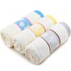 Sanli towel textile pure cotton satin towel 3 loaded 33 × 73cm soft absorbent face wash each individually wrapped