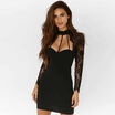 New Women Casual Bodycon Sleeveless Lace Evening Party Cocktail Short Mini Dress