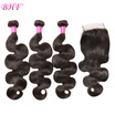 BHF Virgin Hair 3 Bundles Brazilian Body Wave Grade 8a Mink Brazilian Virgin Hair 8-28 Inches Human Hair Weave