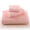 Montagut Towel Home Textiles Xinjiang Long Sleeve Cotton 1 Bath Towel 1 Mianjin 1 Towel Three Piece Set A Pure Cotton Thick Water Absorbable P Pink