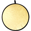 Gold shell diameter 80 cm double-sided reflective plate