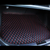 KOOLIFE Car trunk mat leather wear-resistant non-slip waterproof trunk mat for 12-17 Volkswagen LaVida - Black