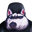 Antarctic nanJiren car headrest 3D cartoon headrest animal interior neck pillow neck pillow pad big eyelid