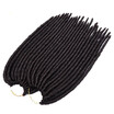 12 inch Synthetic Braids Hair 24 Roots Faux Locs Crochet Hair Extensions 1 pack