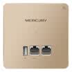 MERCURY MIAP303P Gold Edition 300M Wireless 86 Panel AP Corporate Hotel Villa WiFi Access Point POE Powered AC Management