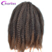 18 Afro Marley Braids Hair Crochet Braids Hair Curl Crochet Synthetic Braiding Hair 100gPiece Brown Black Purple Color