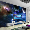 Custom 3D Stereo Wallpaper Living Room Bedroom Suspended Ceiling 3D Murals Star Planet Universe Space Planet Photo Wallpaper