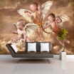 Custom Mural Wallpaper European Style Living Room Bedroom Kids Room Background Wall Decoration Painting Wallpaper Little Angel