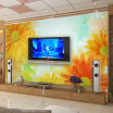 Custom Mural Wallpaper High Quality Hand Painted Natural Golden Sunflowers Wall Covering Living Room Sofa TV Backdrop Wallpaper