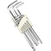 Jimmy Home JM-G131510 9-piece Hexagon Wrench Set Long Ball Head Hexagon Screwdriver 15mm-10mm Seiko Series