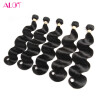 Alot Peruvian Body Wave Hair 5 pcs a lot 8-28 inch 100 Remy Human Hair