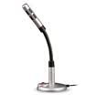 OVANN OV-M369 Professional Wired Desktop Microphone Computer Conference Loudspeaker YY Voice Chat Microphone Silver
