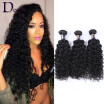 Hair Bundles 3pclot 100g 8A Virgin Human Hair Deep Curly Hair Weaves Unprocessed peruvian Deep Curly Virgin Hair