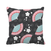 Blue Pink Fans Japan Spots Square Throw Pillow Insert Cushion Cover Home Sofa Decor Gift